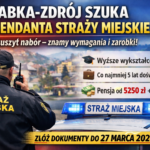 Zostań komendantem Straży Miejskiej w Rabce-Zdroju. Miasto ogłosiło rekrutację